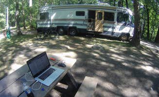 David F.'s photo of rv camping at Bertha Brock County Park near Cannonsburg, MI