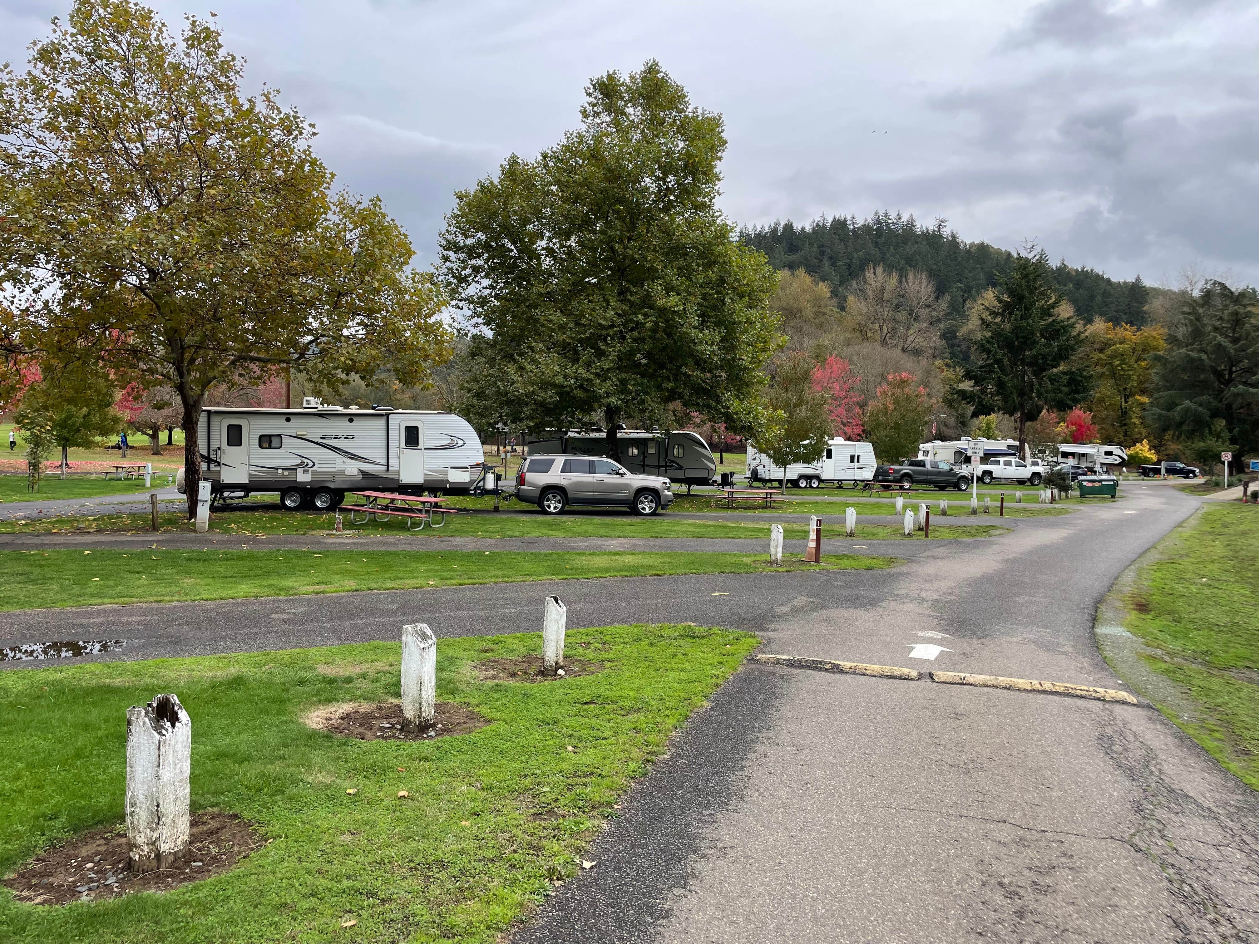 Kelly H.'s photo of rv camping at Millsite RV Park near Trail, OR