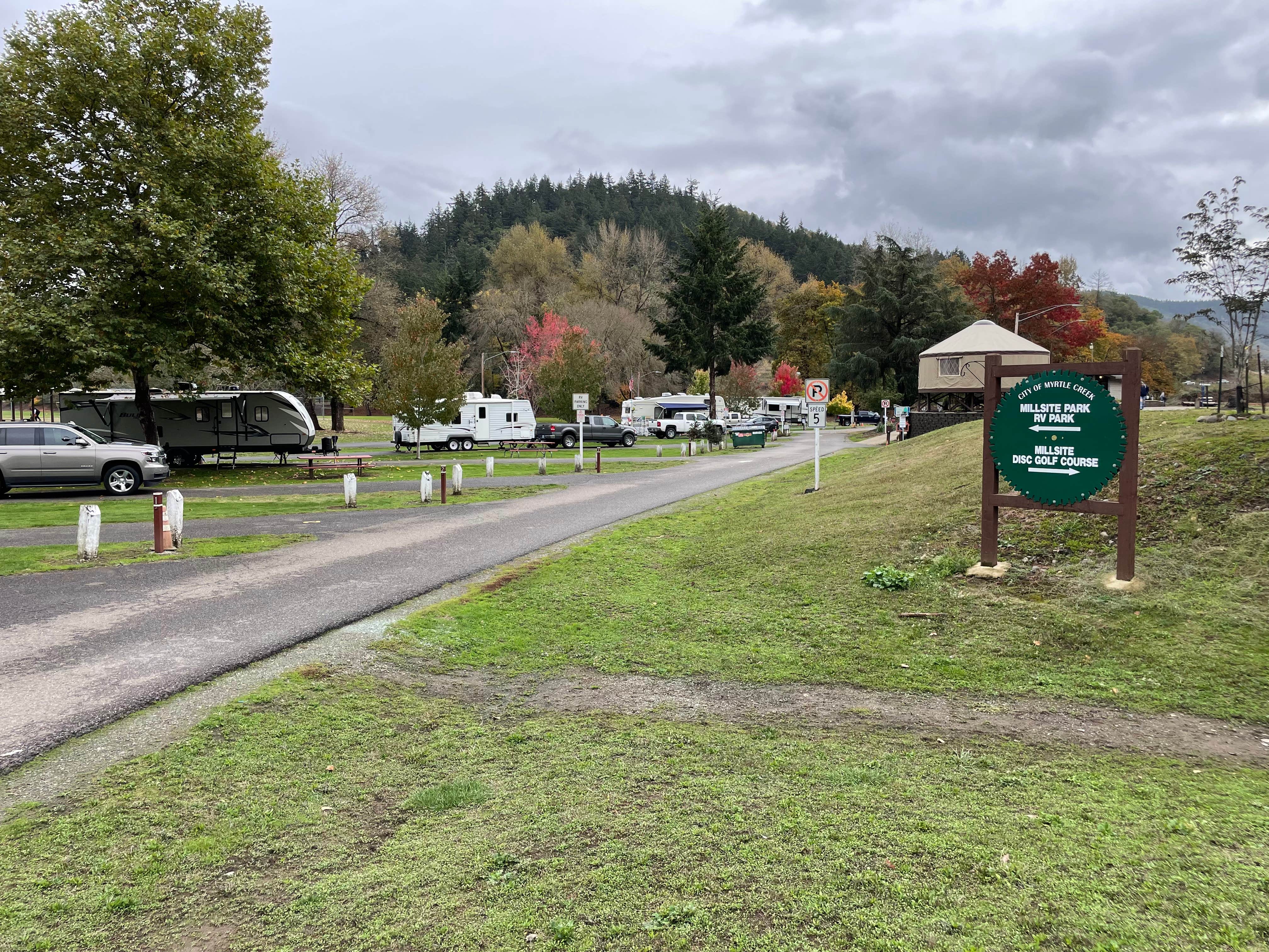 Camper-submitted photo at Millsite RV Park near Glendale, OR