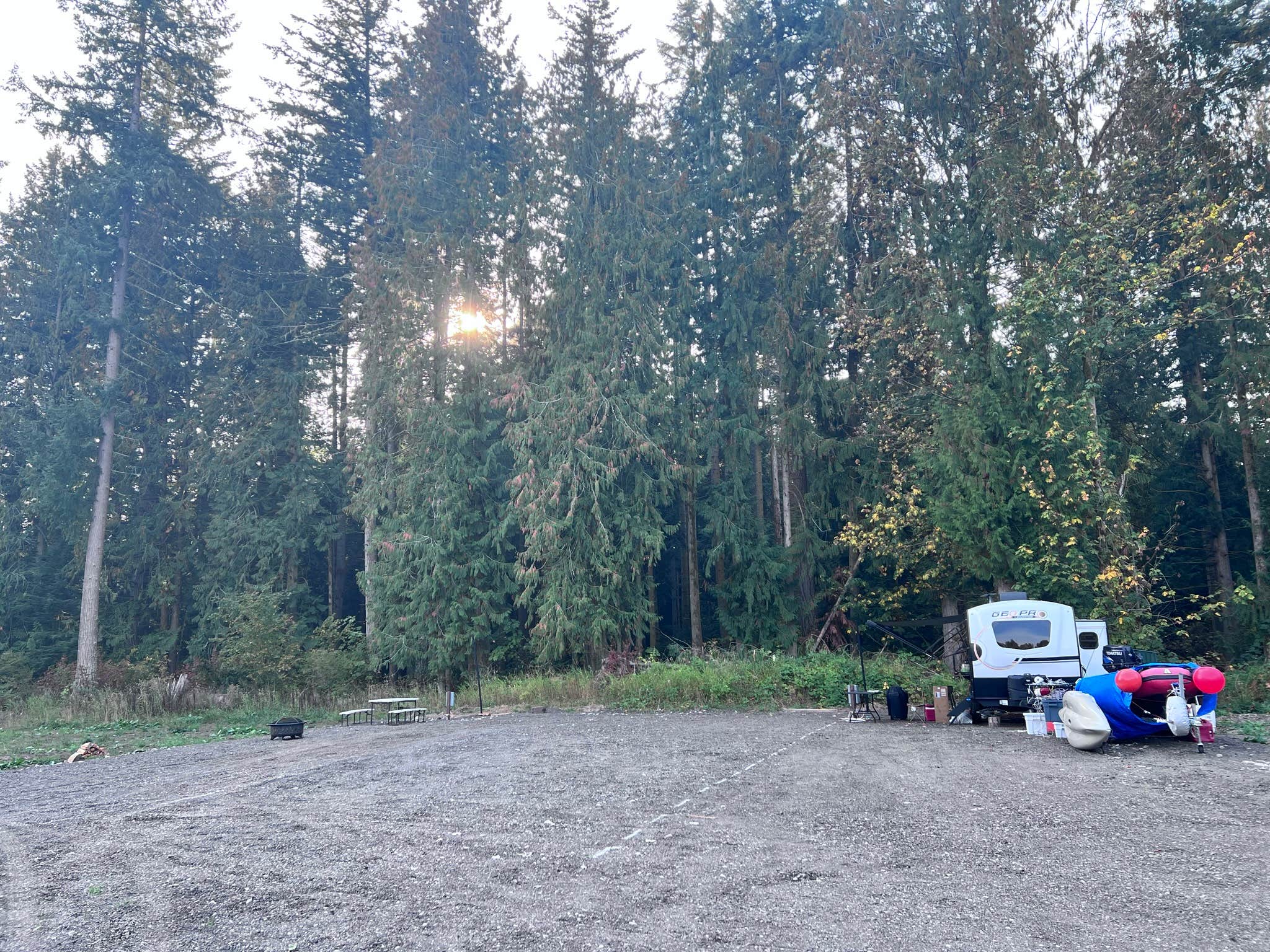 Camping near Two Frog Bog: Deschutes Acres RVs, Yelm, Washington