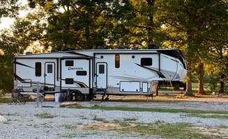 Kathy W.'s photo of rv camping at The Hitching Post RV Park & Tiny Home Village near Vanzant, MO
