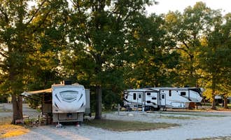 Camping near Beaver Creek Canoe Rental, Campground & Cabins: The Hitching Post RV Park & Tiny Home Village, Ava, Missouri