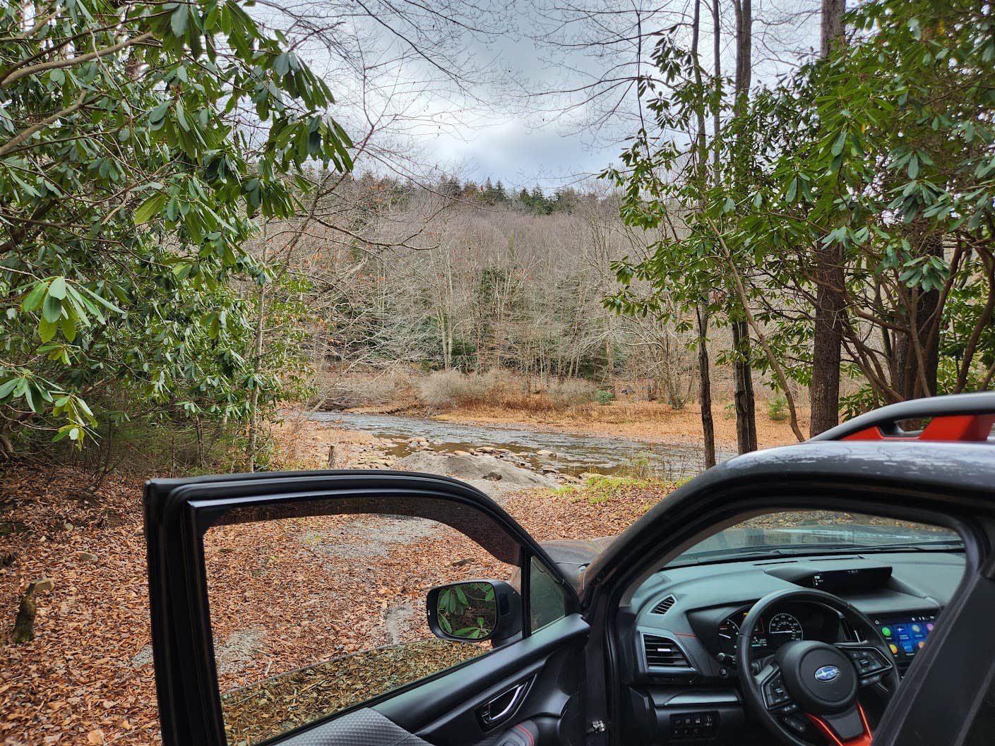 Camper-submitted photo at Little dispersed site by railtracks near Craigsville, WV