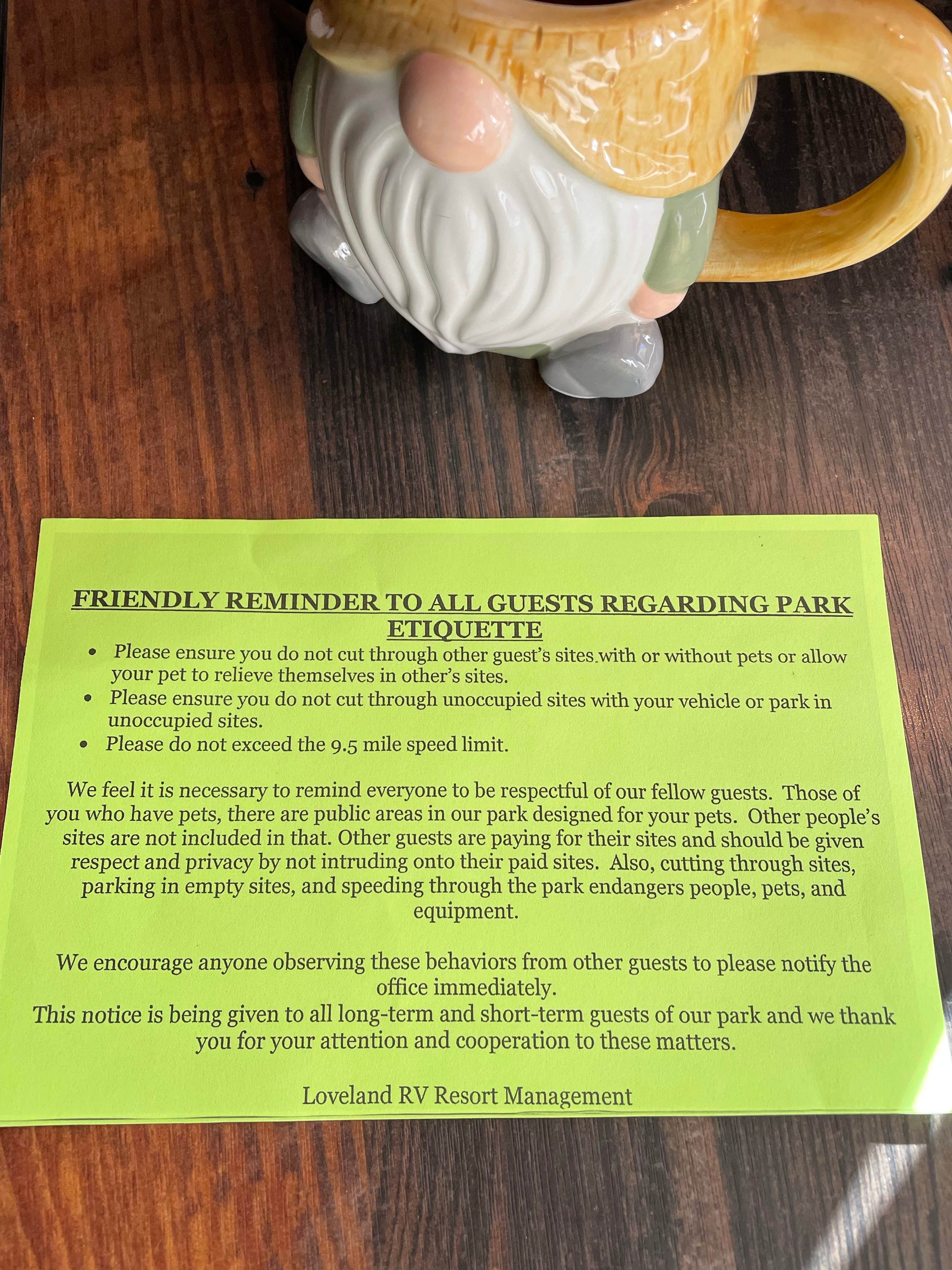 Camper-submitted photo at Loveland RV Resort near Johnstown, CO