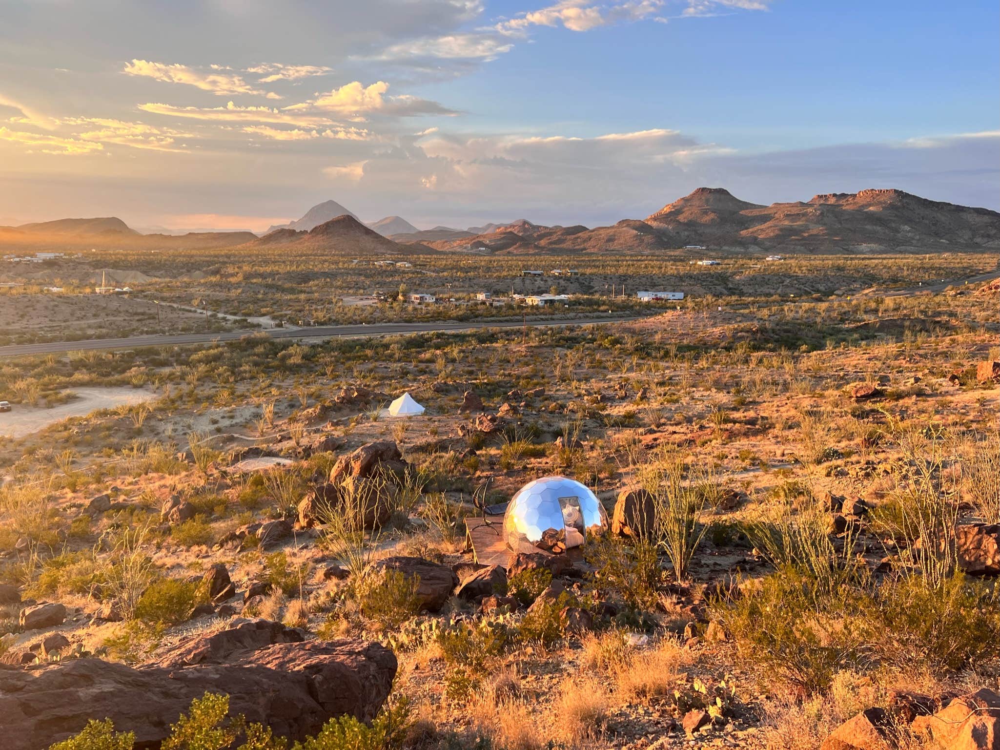 Camping near Willow Creek Camping Company: Space Cowboys, Terlingua, Texas