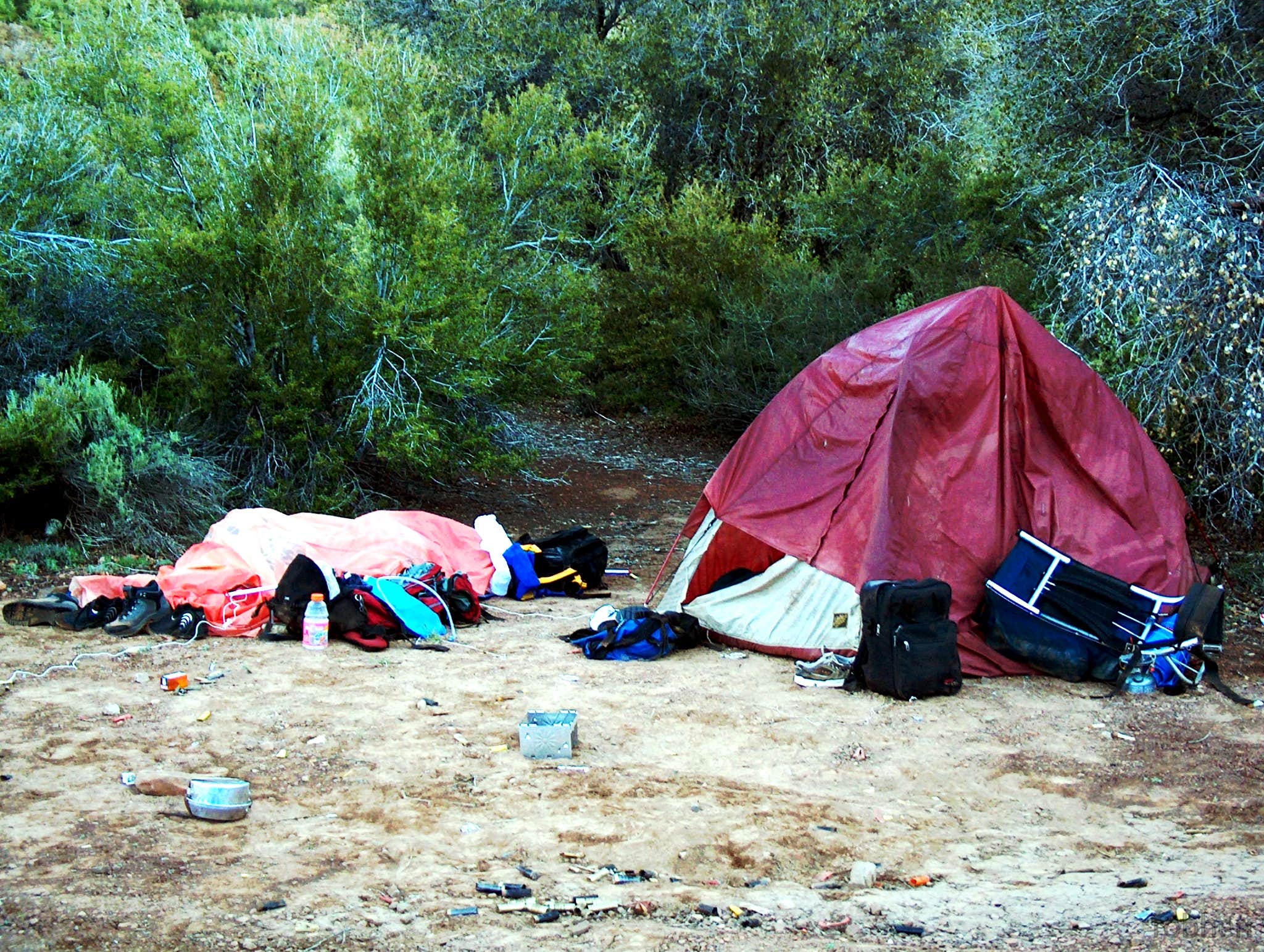 robherr's photo of a dispersed camping area at Chorma Camp in Matilija Wilderness near Moorpark, CA