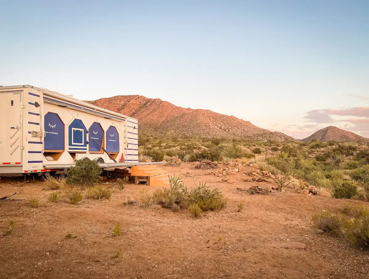 Camper-submitted photo at Desert Glamping Getaway - Glamp Pods near Kingman, AZ