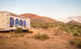 Camping near The Roadrunner: Experience Arizona Agritourism: Desert Glamping Getaway - Glamp Pods, Peach Springs, Arizona