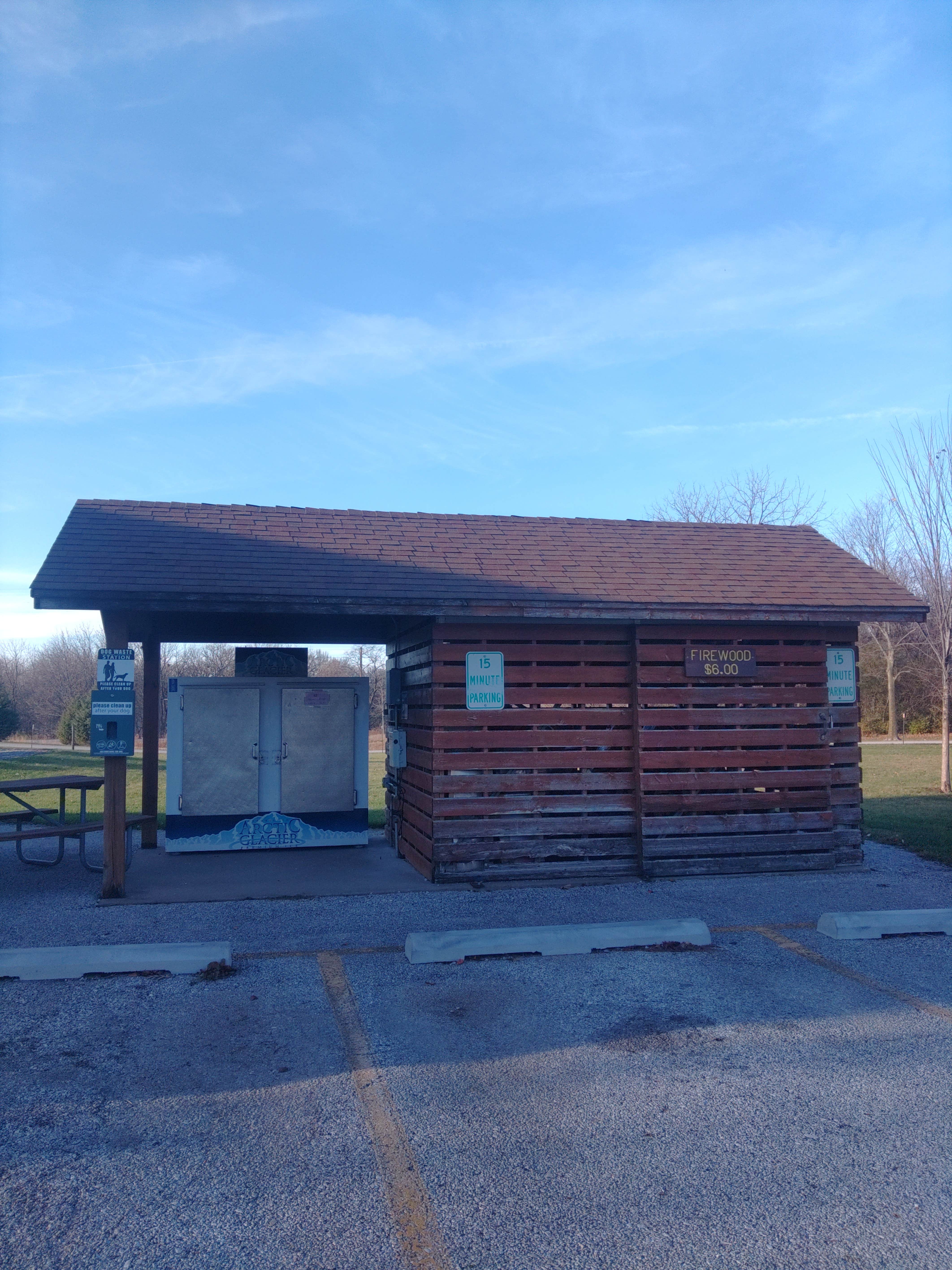 James M.'s photo of a cabin at Park Terrace Campground - West Lake Park near Oakville, IA