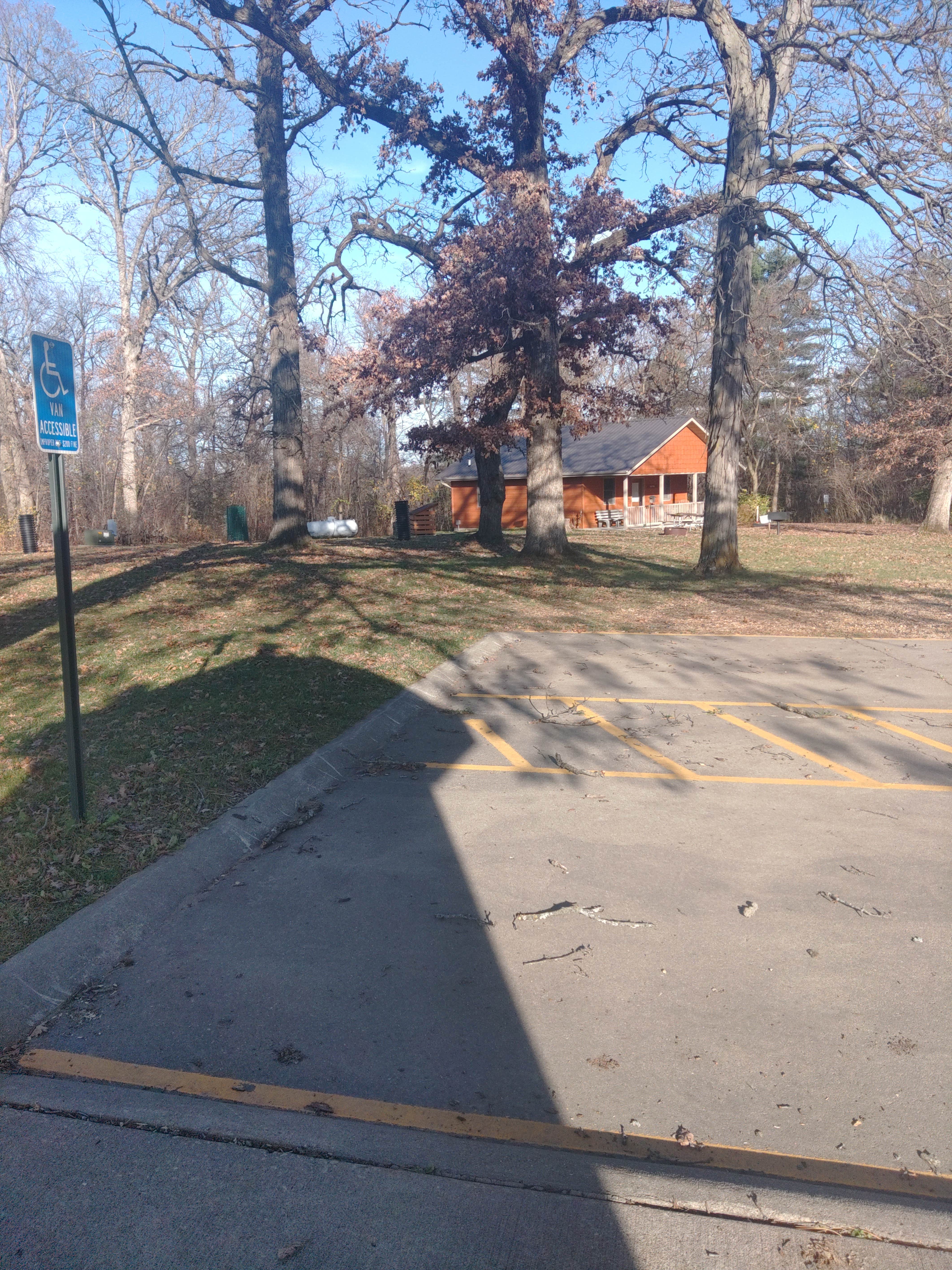 James M.'s photo of a cabin at Wapsi River Environmental Ed. Ctr. near Anamosa, IA