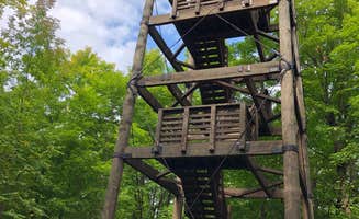 Lee D.'s photo of a cabin at Copper Falls State Park Campground near Chequamegon-Nicolet NF