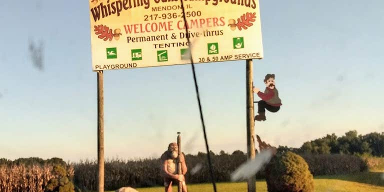 Camper submitted image from Whispering Oaks Campgrounds