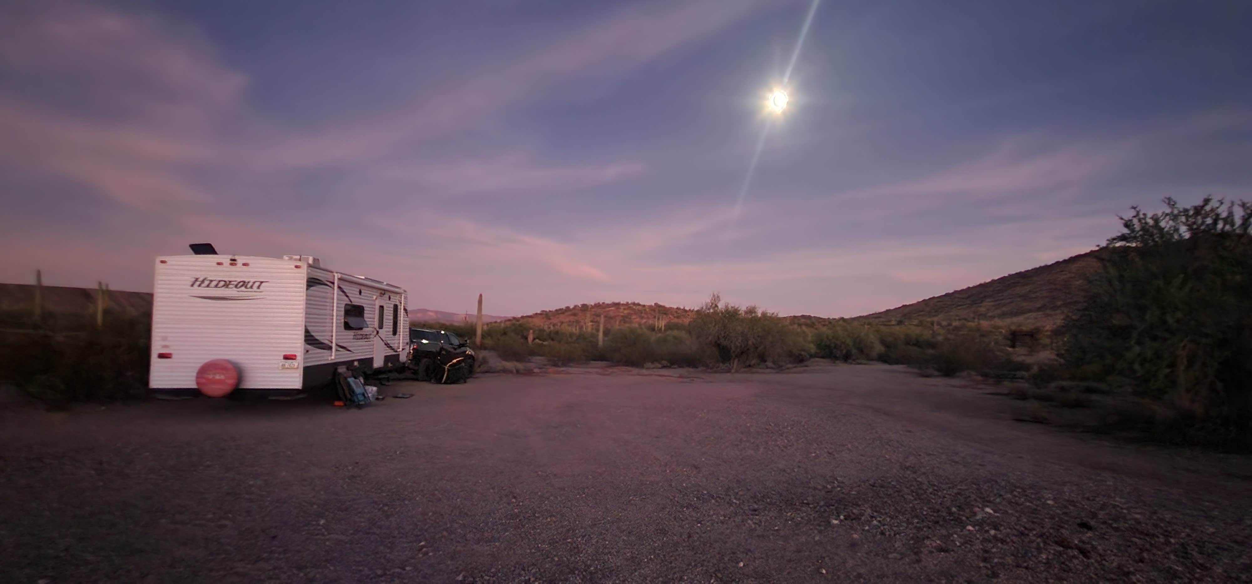 Wayne H.'s photo of rv camping at Darby Wells Rd BLM Dispersed near Organ Pipe Cactus National Monument