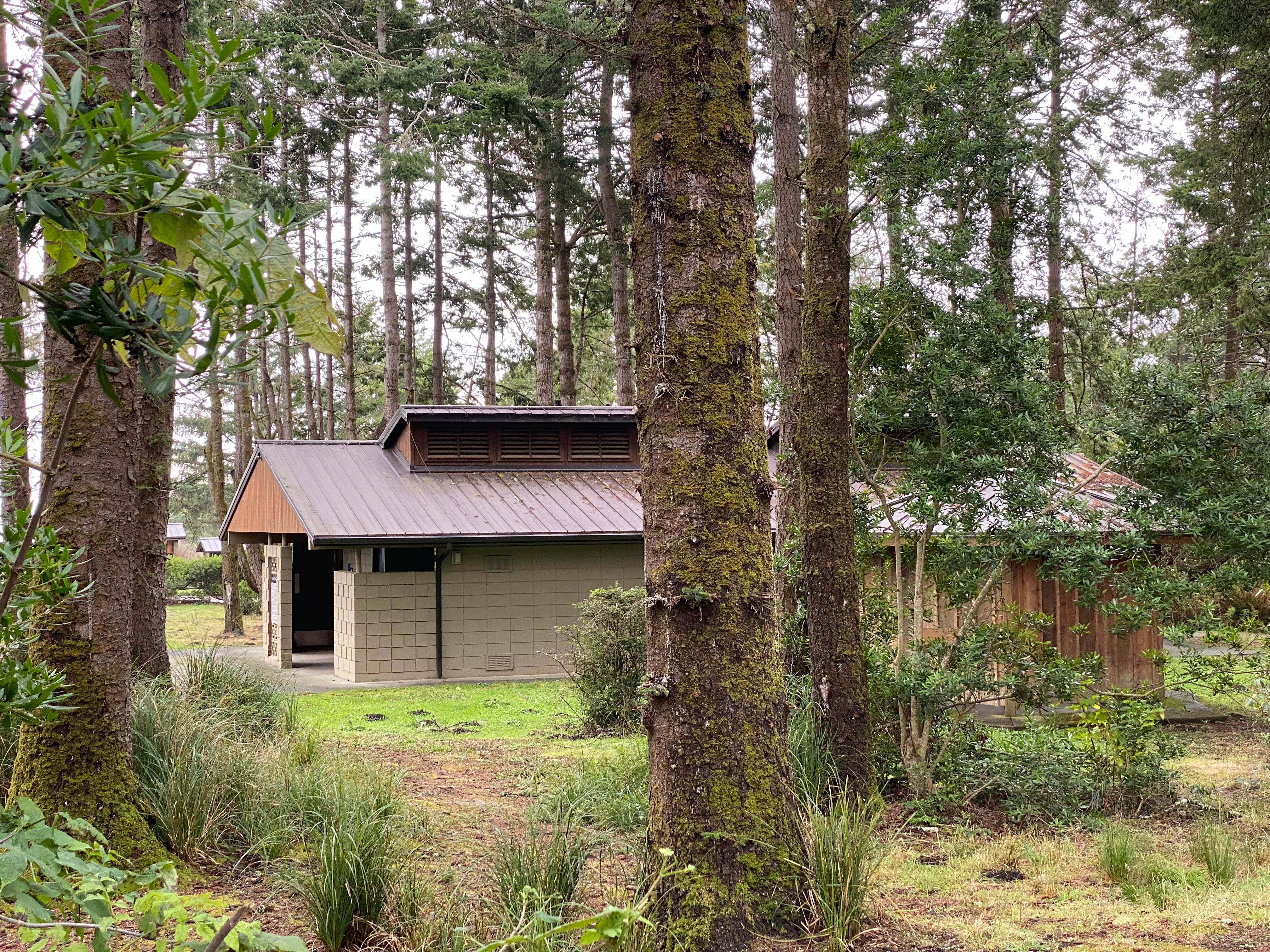 mary F.'s photo of a cabin at Harris Beach State Park Campground near O'Brien, OR