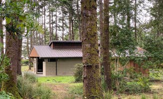 mary F.'s photo of a cabin at Harris Beach State Park Campground near Kerby, OR