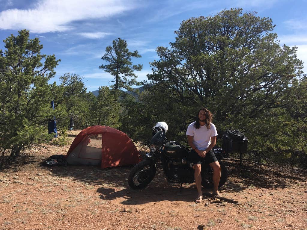 Santa F.'s photo at Santa Fe Treehouse Camp near Eldorado at Santa Fe, NM