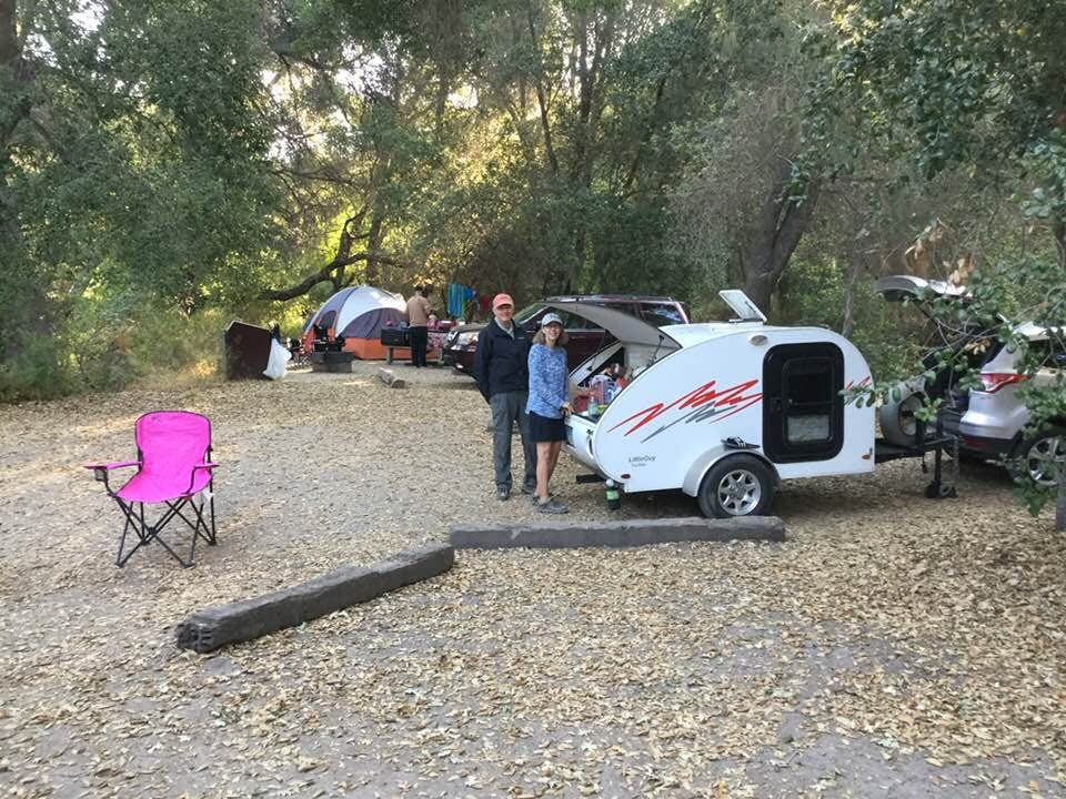 James T.'s photo of rv camping at Pinnacles Campground - Brooks Lake near Dubois, WY