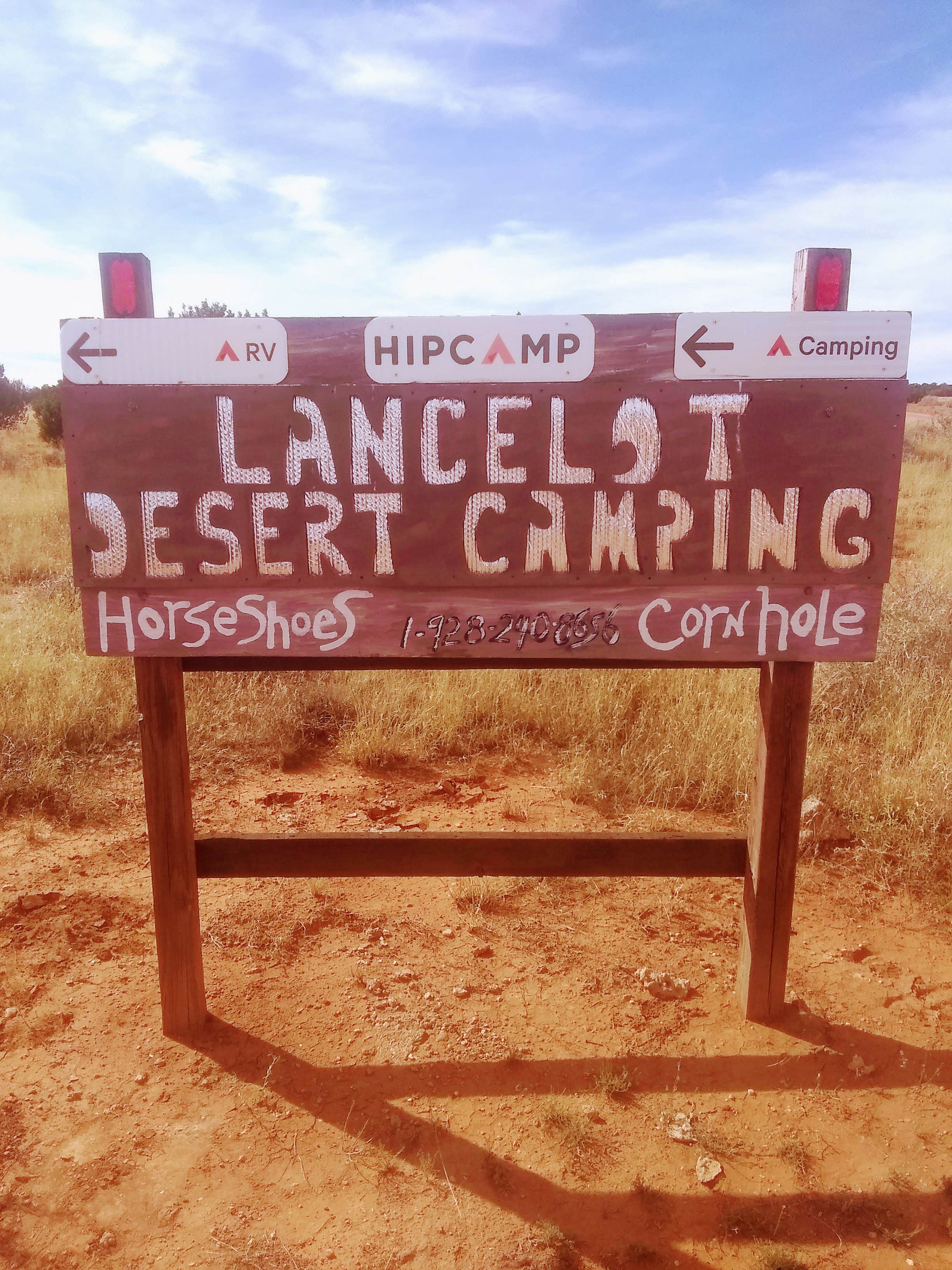 Camper submitted image from Lancelot desert camping - 1