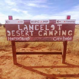 Campground Finder: Lancelot desert camping