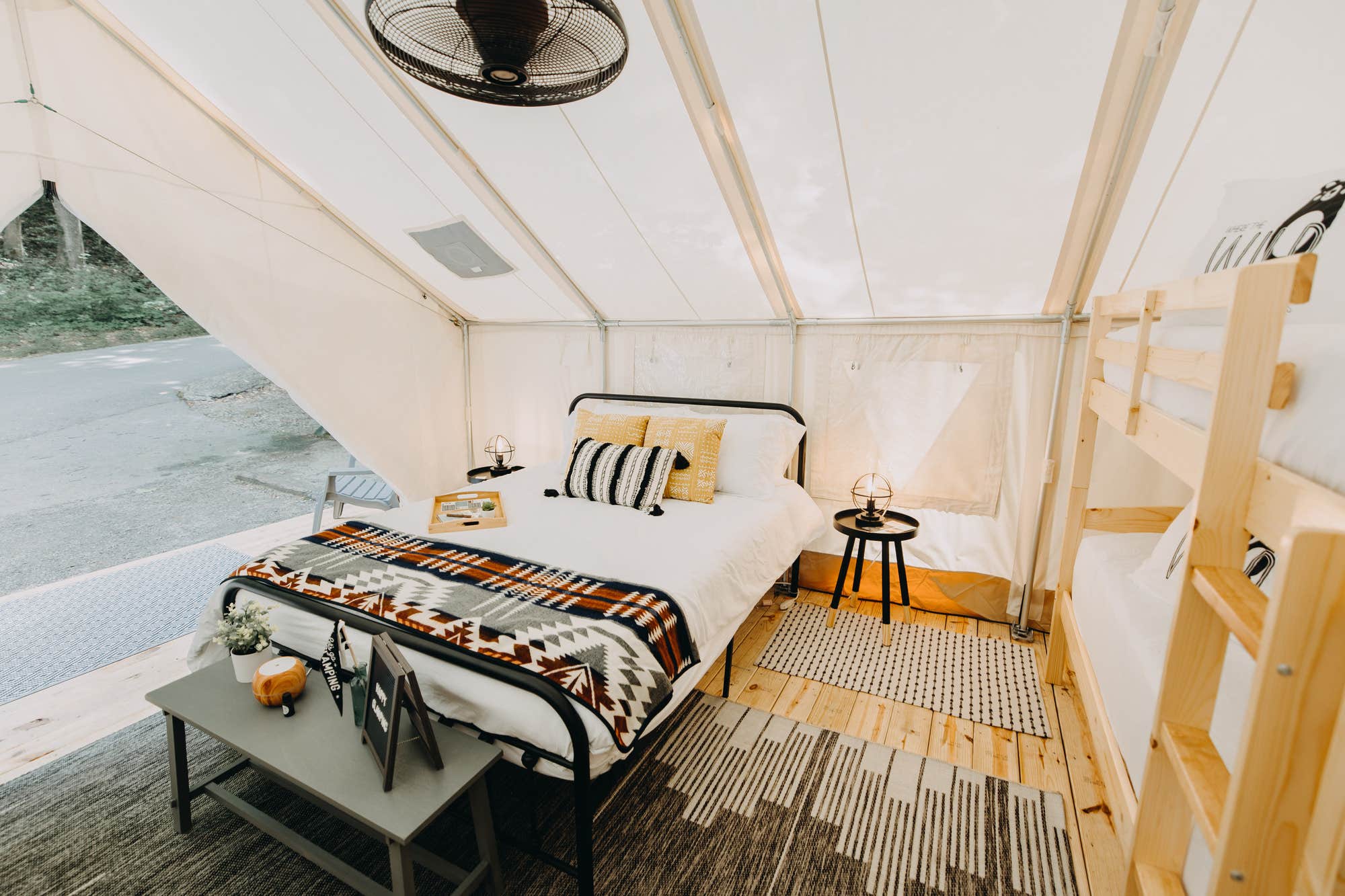 The Dyrt's photo of glamping accommodations at Timberline Glamping At Unicoi State Park near Clayton, GA