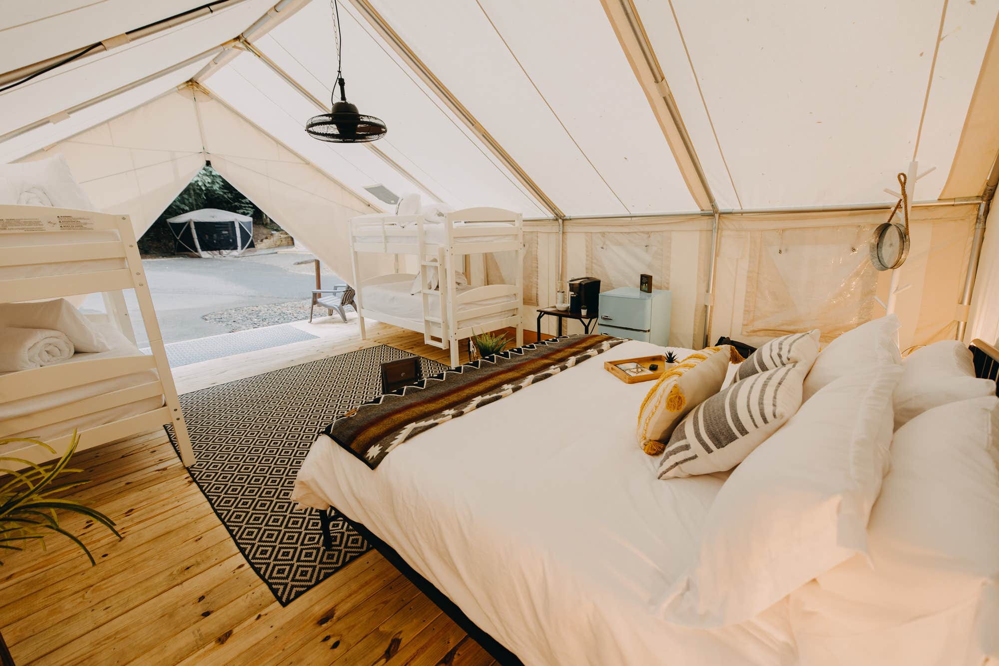 The Dyrt's photo of glamping accommodations at Timberline Glamping At Unicoi State Park near Dillard, GA