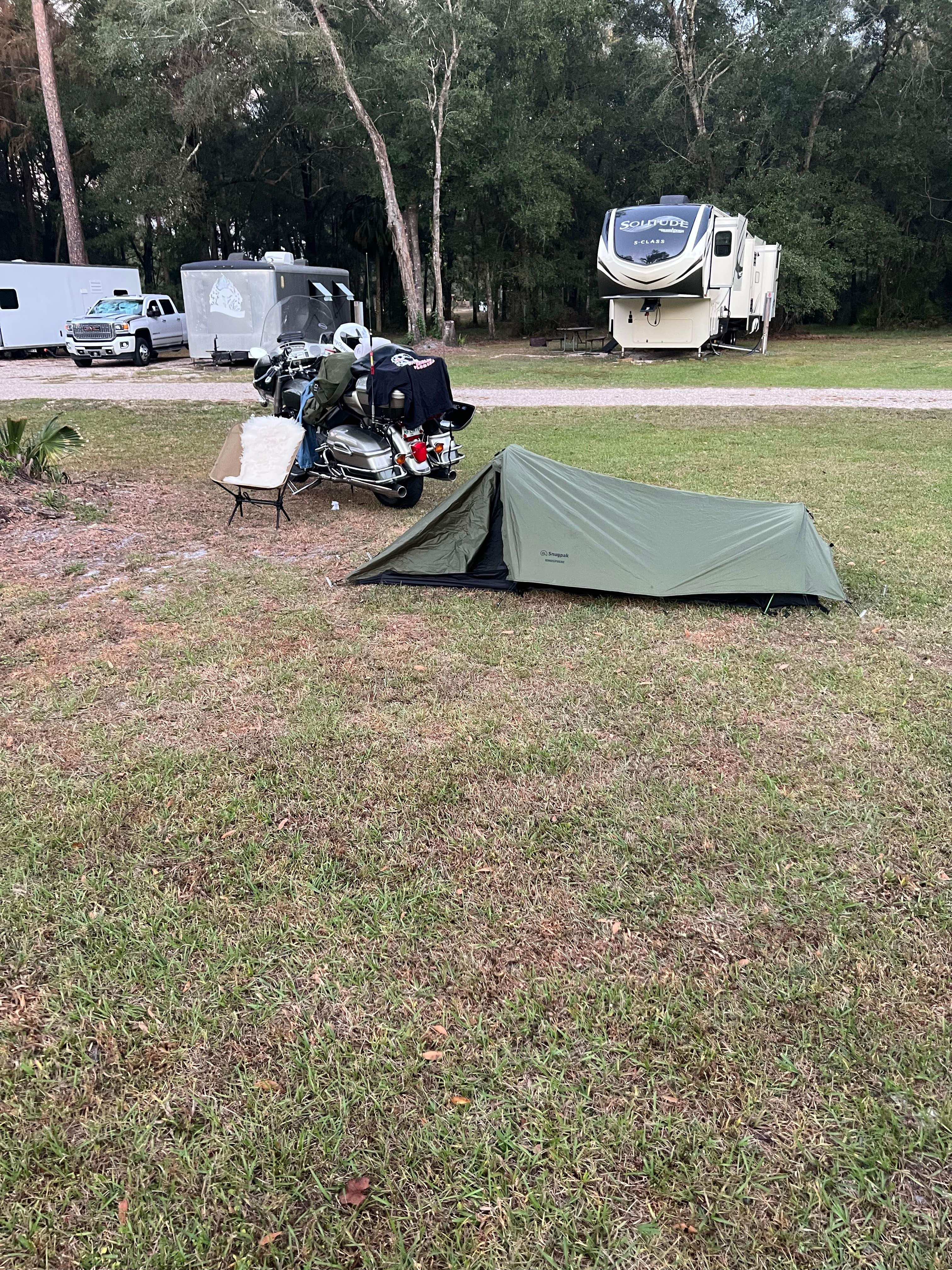 Camping near The Gallop Kamp: Rocky's Campground, Wacissa, Florida