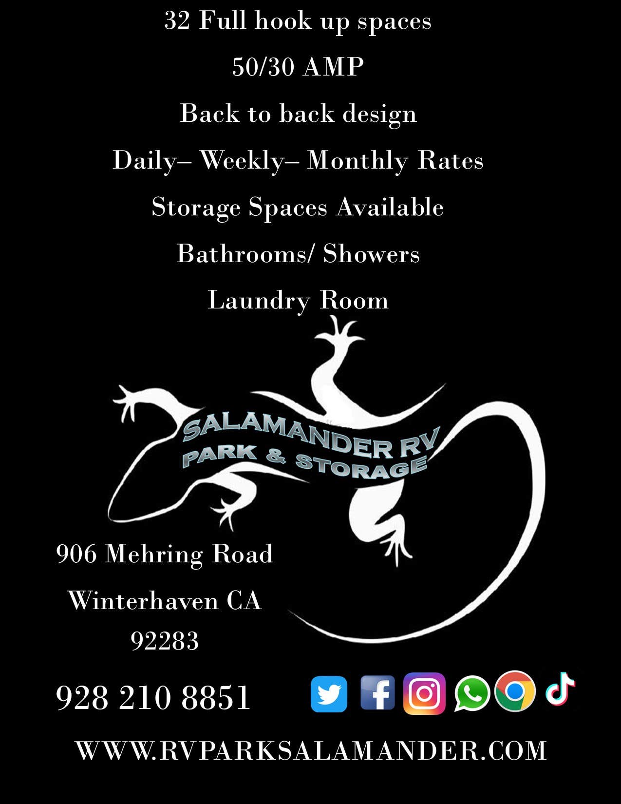 Camper-submitted photo at Salamander RV Park and Storage near Cibola, AZ