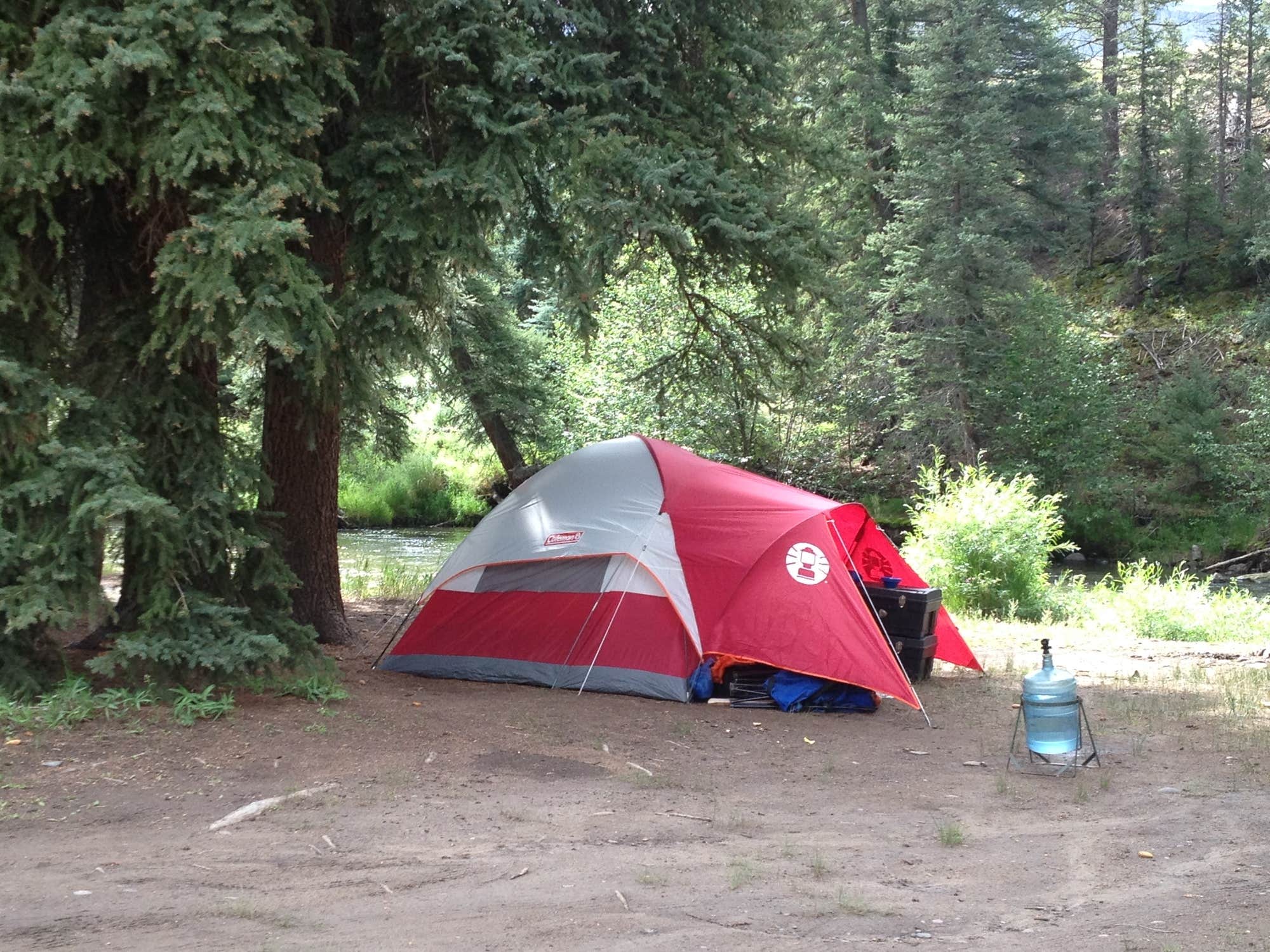 Camping near Silver Thread Basecamp: Riverbend Resort, South Fork, Colorado