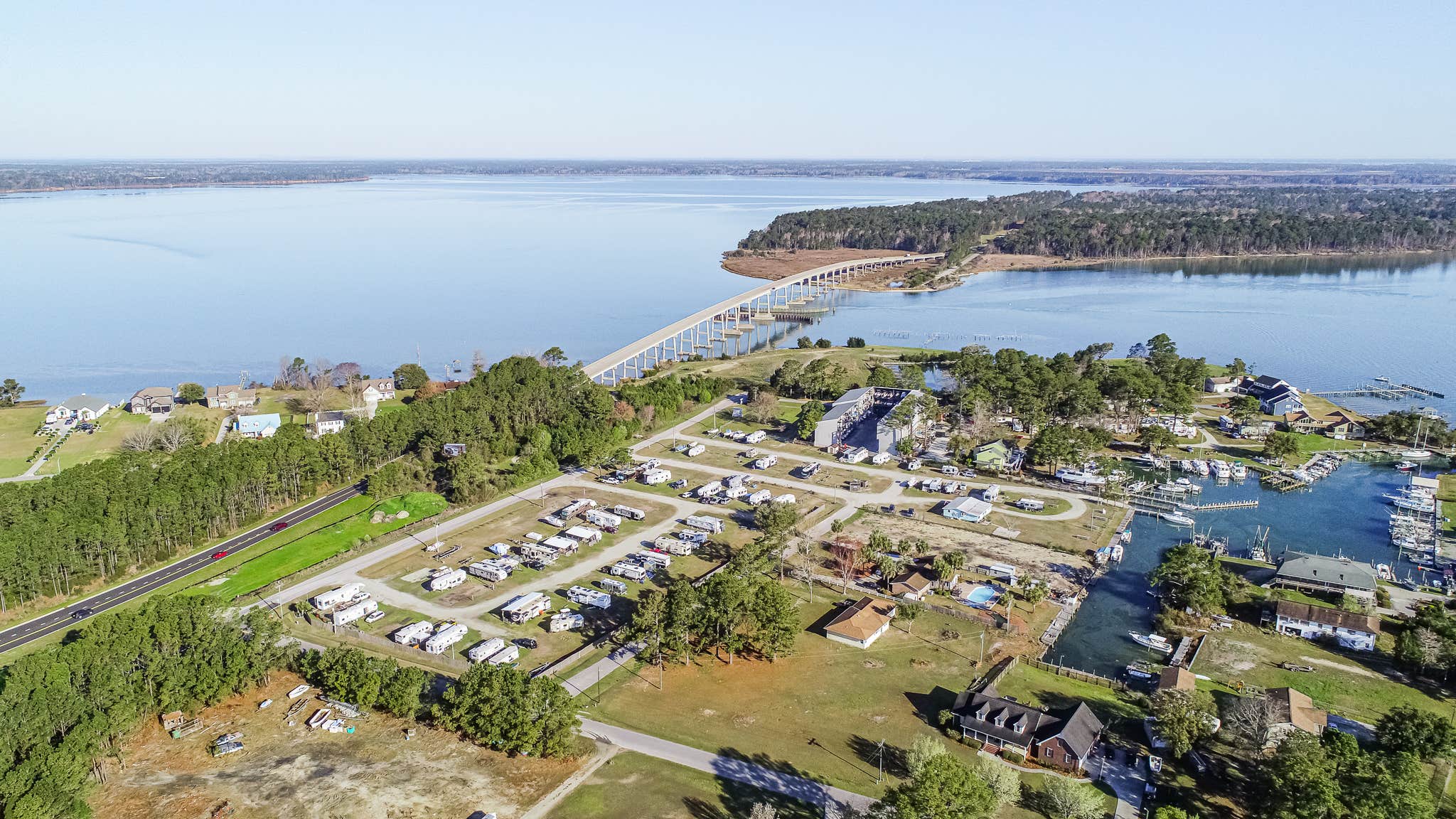 Camper-submitted photo at Seahaven Marine RV Park near Harrells, NC