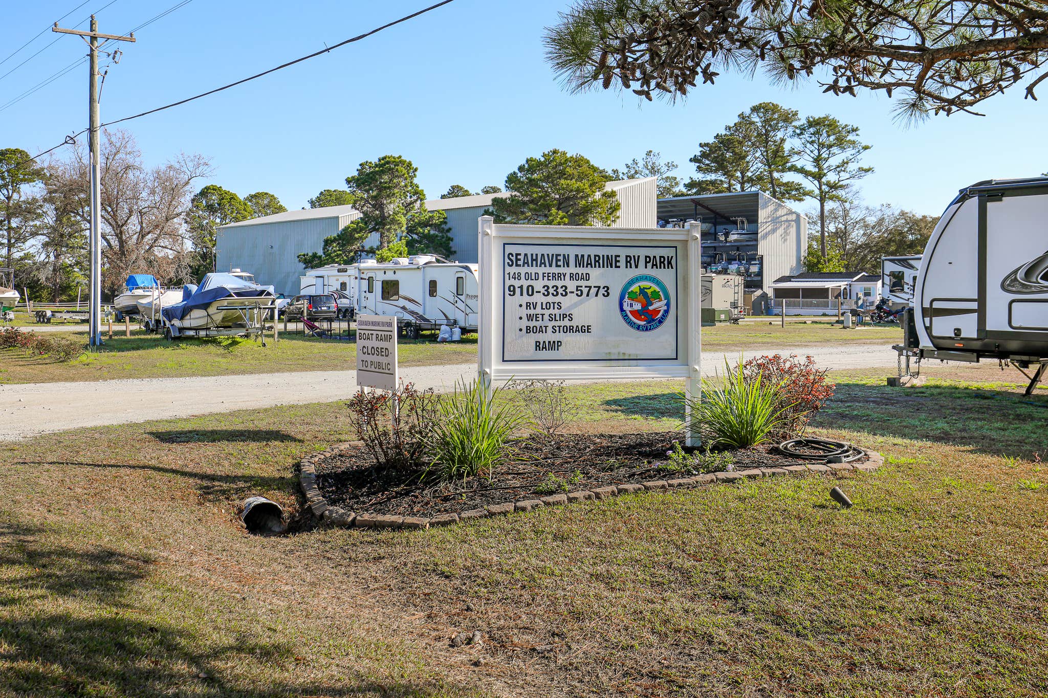 Camper-submitted photo at Seahaven Marine RV Park near Harrells, NC