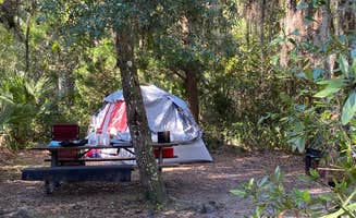 Stuart K.'s photo of tent camping at Cedar Creek Campground — Matanzas State Forest near Ponce Inlet, FL