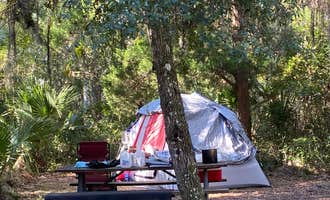Camping near Bryn Mawr Ocean Resort: Matanzas State Forest, St. Augustine, Florida