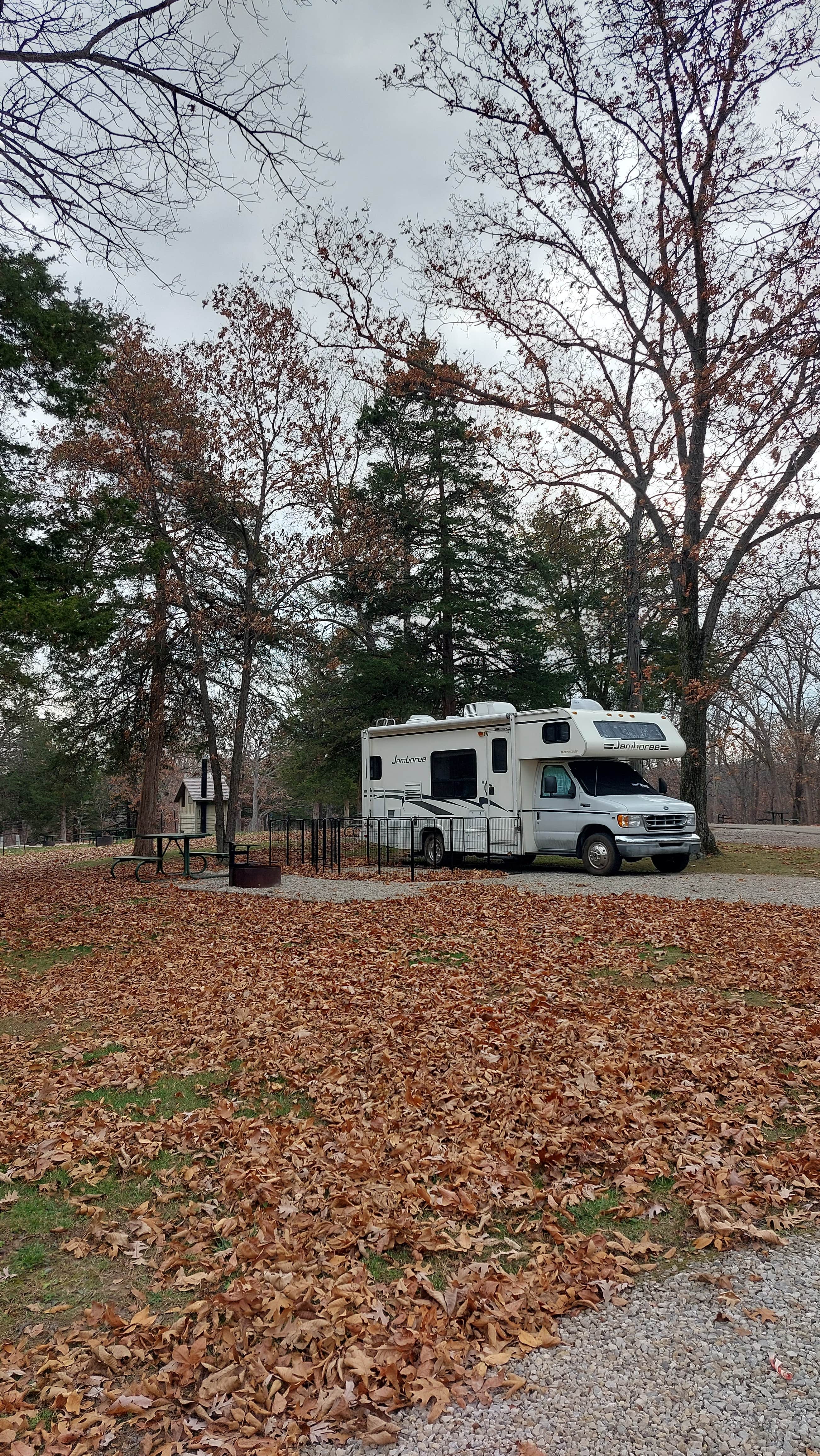 Melissa W.'s photo of rv camping at Lacey Keosauqua State Park Campground near Stockport, IA