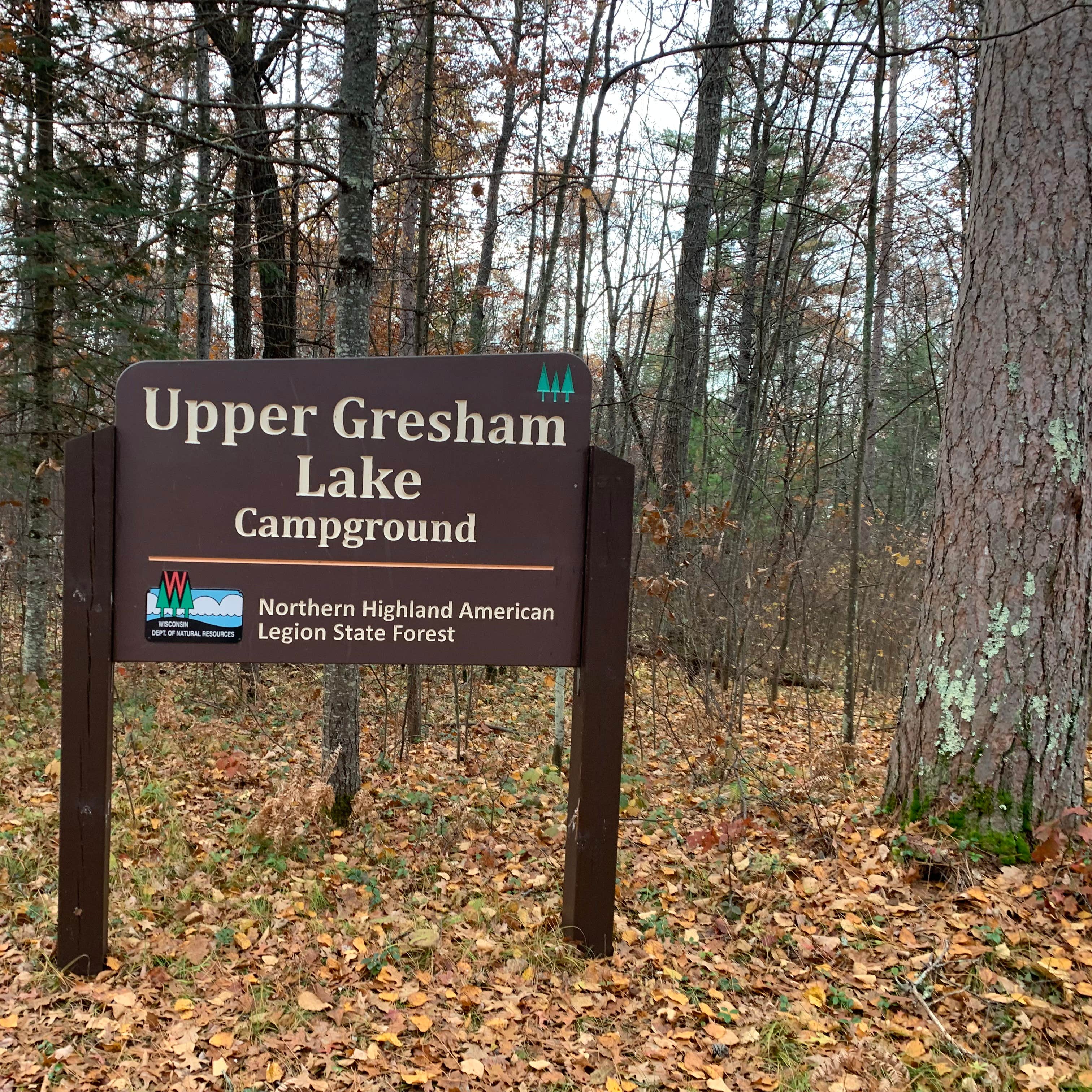 Upper Gresham Lake Campground — Northern Highland State Forest Boulder Junction, WI