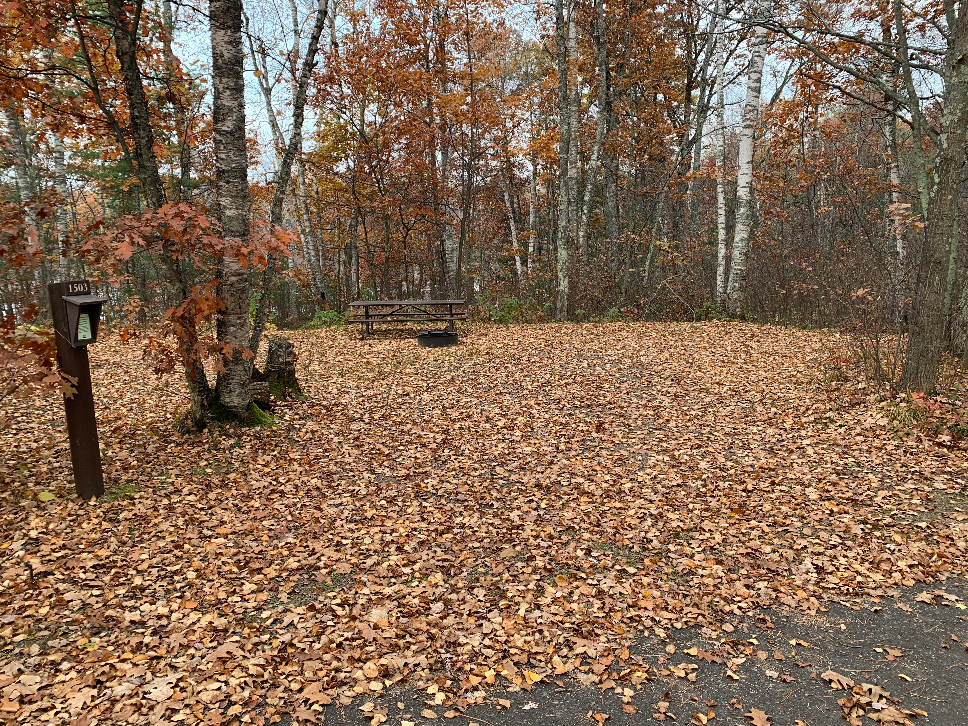 Camper-submitted photo at Upper Gresham Lake Campground — Northern Highland State Forest near Boulder Junction, WI