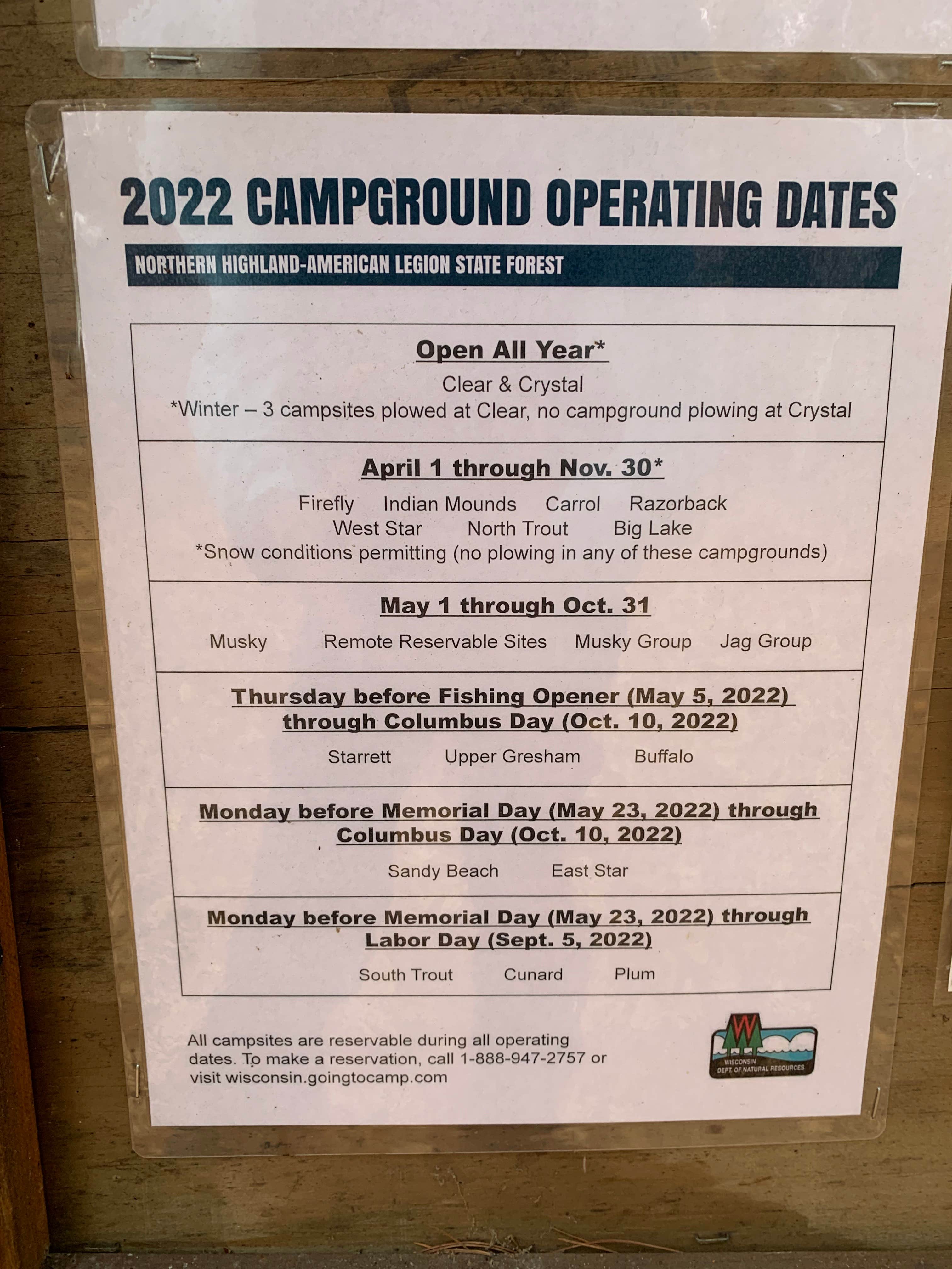 Camper-submitted photo at Upper Gresham Lake Campground — Northern Highland State Forest near Boulder Junction, WI