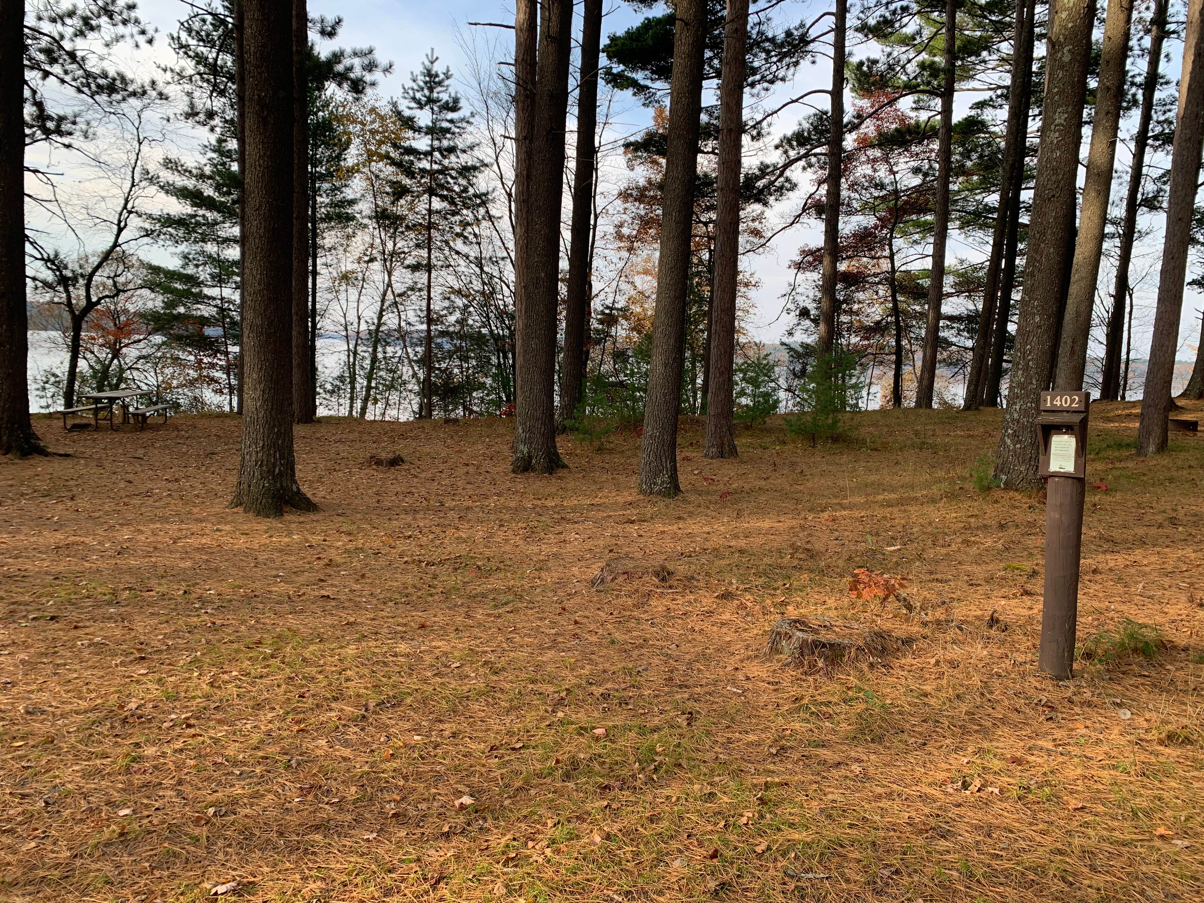Camper-submitted photo at North Trout Lake Campground — Northern Highland State Forest near Woodruff, WI
