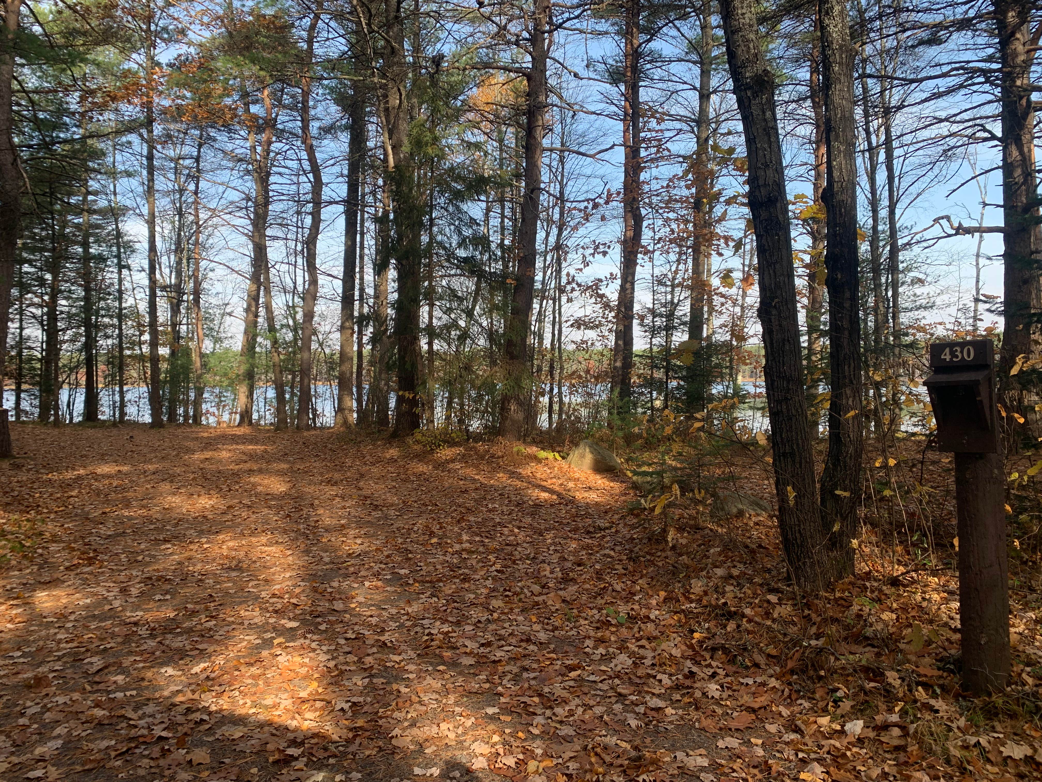 Camper submitted image from Crystal Lake Campground — Northern Highland State Forest - 3