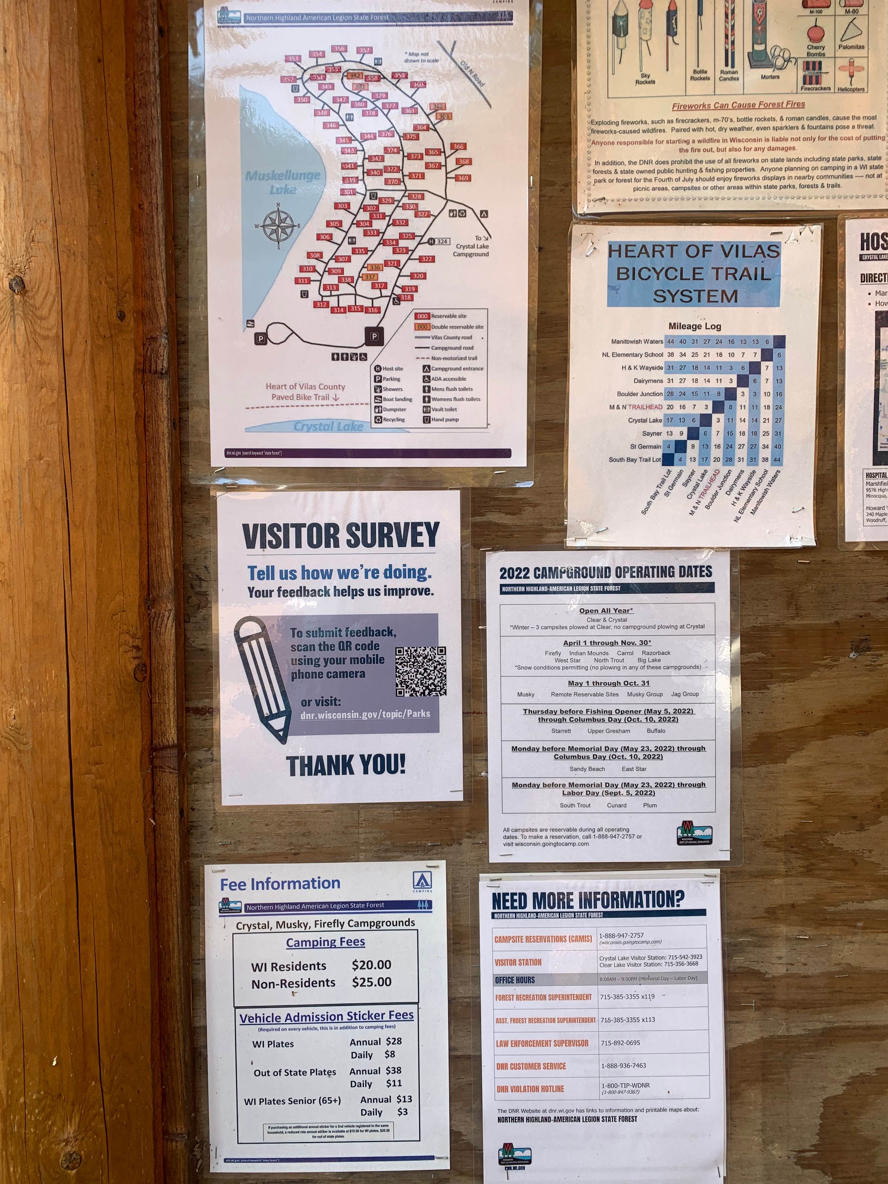 Camper-submitted photo at Musky Lake Campground — Northern Highland State Forest near Mercer, WI