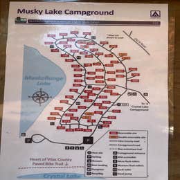 Musky Lake Campground — Northern Highland State Forest