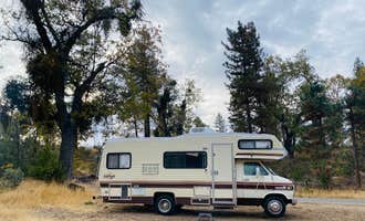 Camping near Cherry Gap Camp: Road to Armenian Camp - Dispersed Spot, Dunlap, California