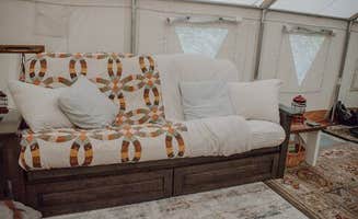 Andrea H.'s photo of glamping accommodations at Chuckanut Hills Farm Glamping & Camp near Granite Falls, WA