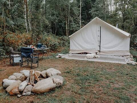 Andrea H.'s photo at Chuckanut Hills Farm Glamping & Camp near Mount Vernon, WA