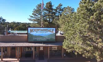 Camping near Phantom Canyon Road BLM Sites: Mountaindale Cabin & RV Resort, Penrose, Colorado