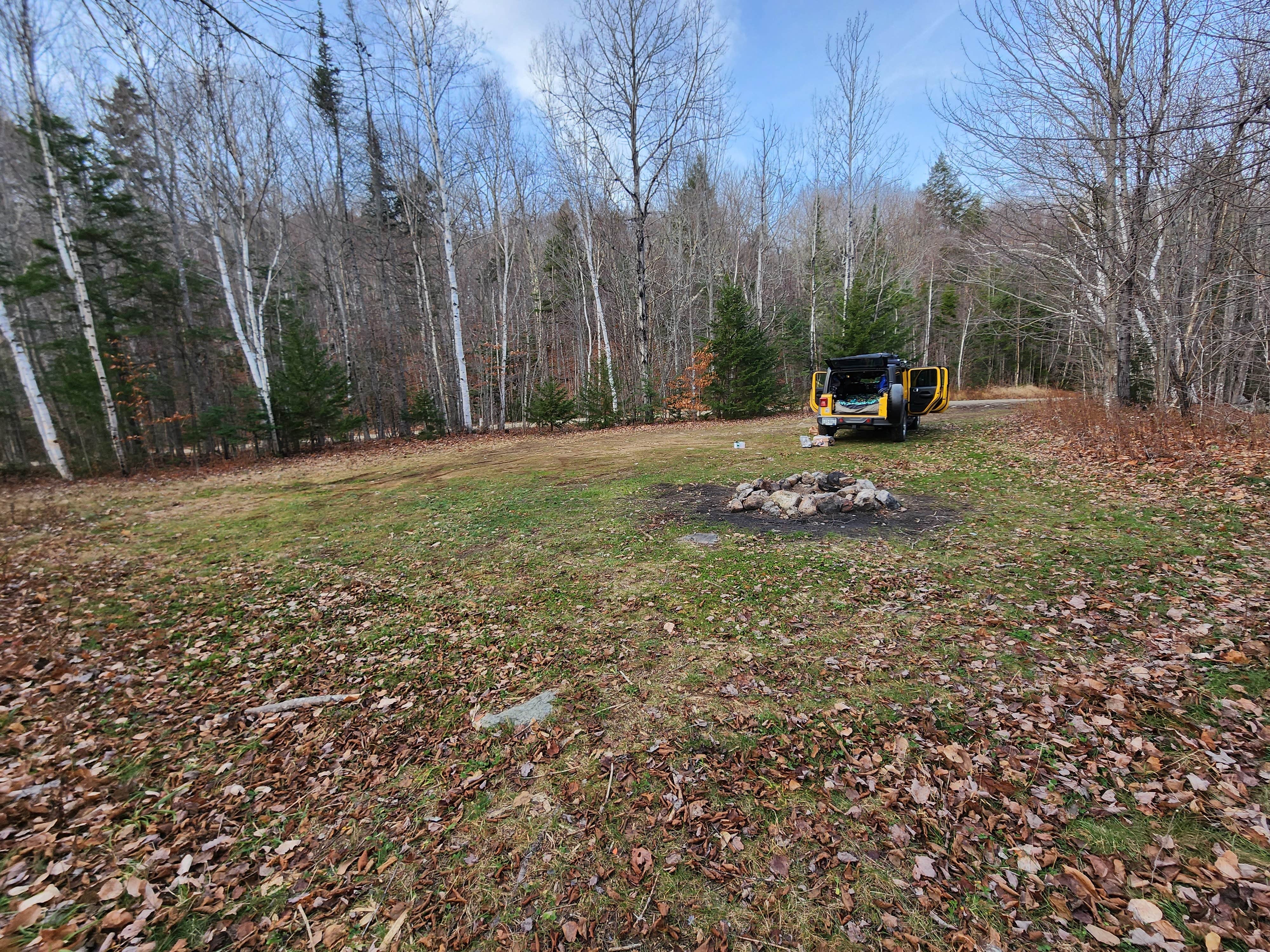 Camper-submitted photo at NFR 273 Dispersed Camping Spot near Whately, MA