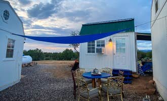 Camping near Unique Custom Pod Camper: The Quails Nest: Experience Arizona Agritourism, Peach Springs, Arizona