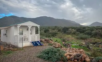 Camping near Unique Custom Pod Camper: The Roadrunner: Experience Arizona Agritourism, Peach Springs, Arizona