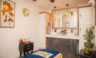 Ashley F.'s photo of glamping accommodations at The Roadrunner: Experience Arizona Agritourism near Peach Springs, AZ