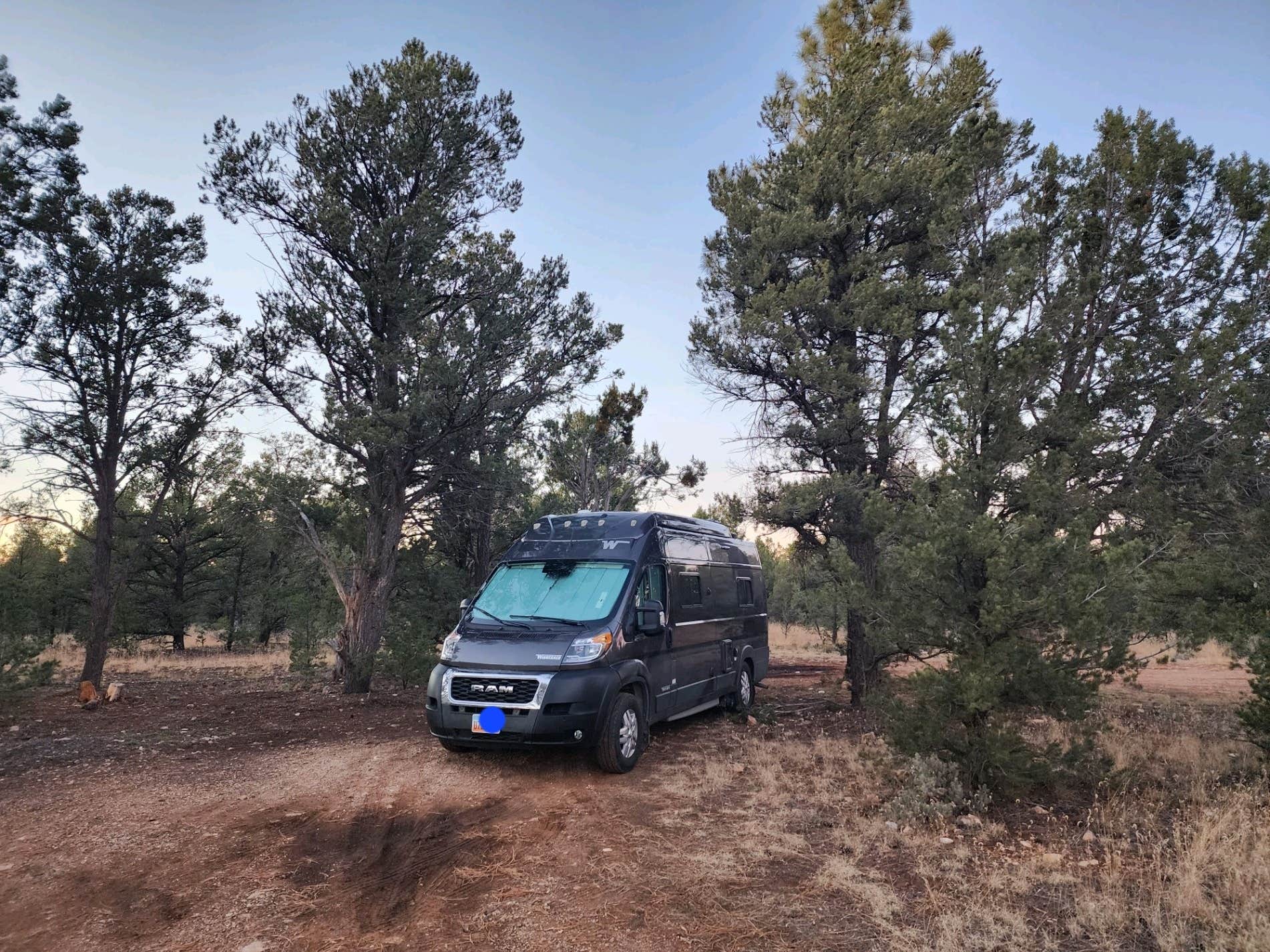 Kelli S.'s photo of rv camping at Forest Service Road 328 Dispersed near Supai, AZ