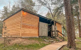Ouachita R.'s photo of glamping accommodations at Ouachita River Haven near Gillham, AR